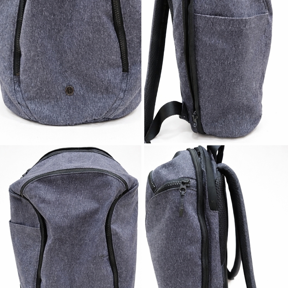 Lululemon Athletica Dark Heather Gray Backpack Laptop